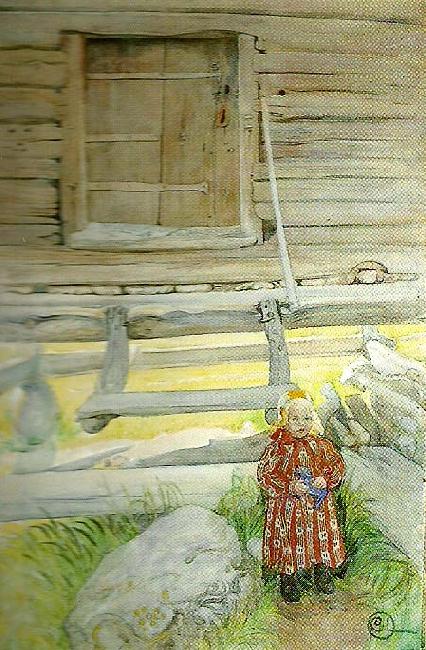 Carl Larsson havreskarningll- china oil painting image